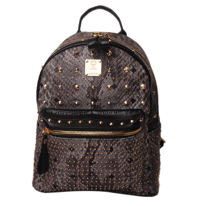 2014 NEW Sytle MCM Studded Backpack NO.0020